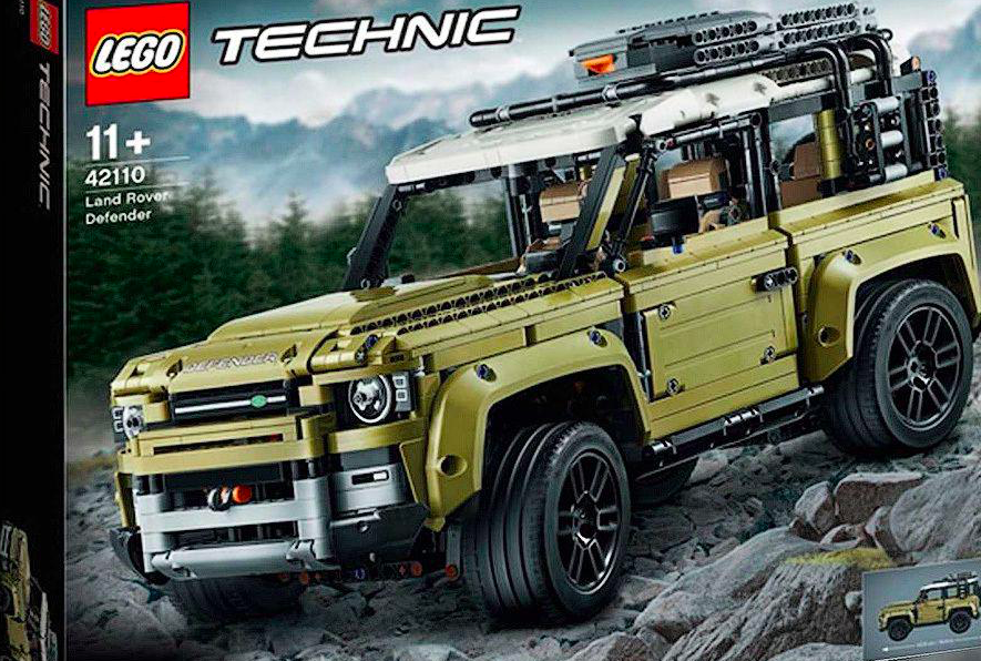 Конструктор Lego помог рассекретить внешность новейшего Land Rover Defender