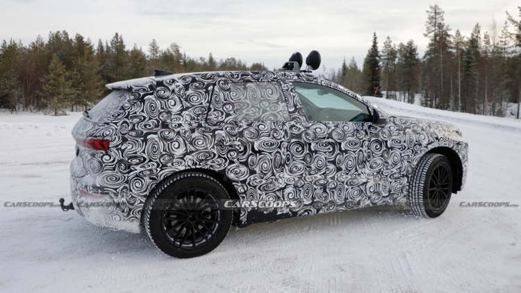 Нового Audi Q6 e-Tron заметили на тестах (ФОТО)