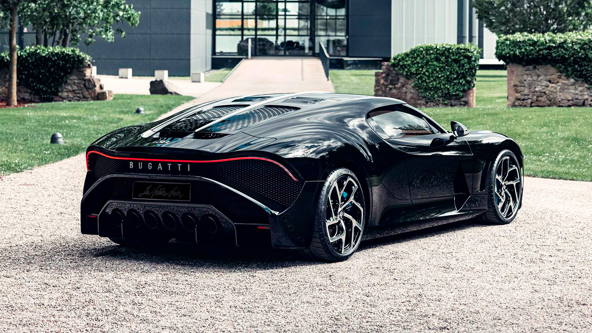 Bugatti рассекретил окончательный вариант La Voiture Noire ценою в 11 миллионов евро